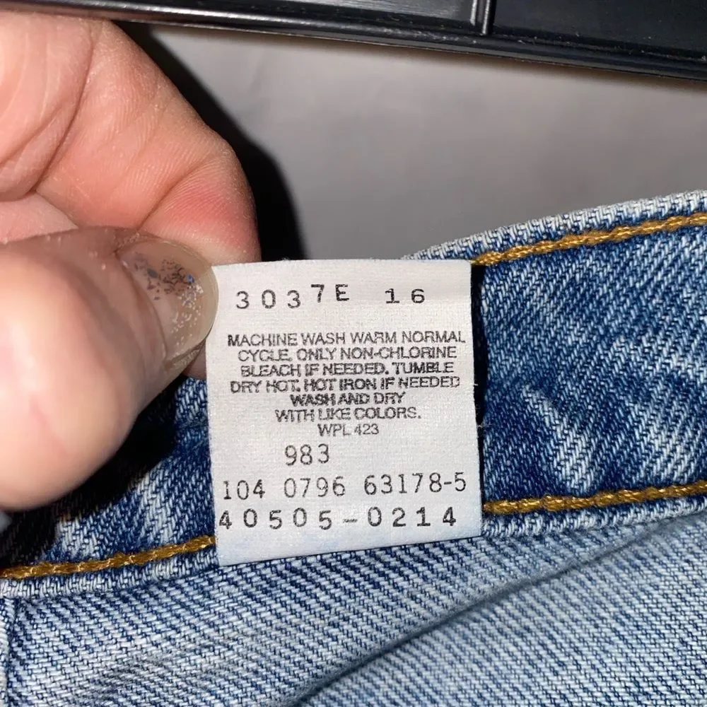 Men’s Levi's 505 Light Stone Wash Regular Fit Straight Leg Jeans 36